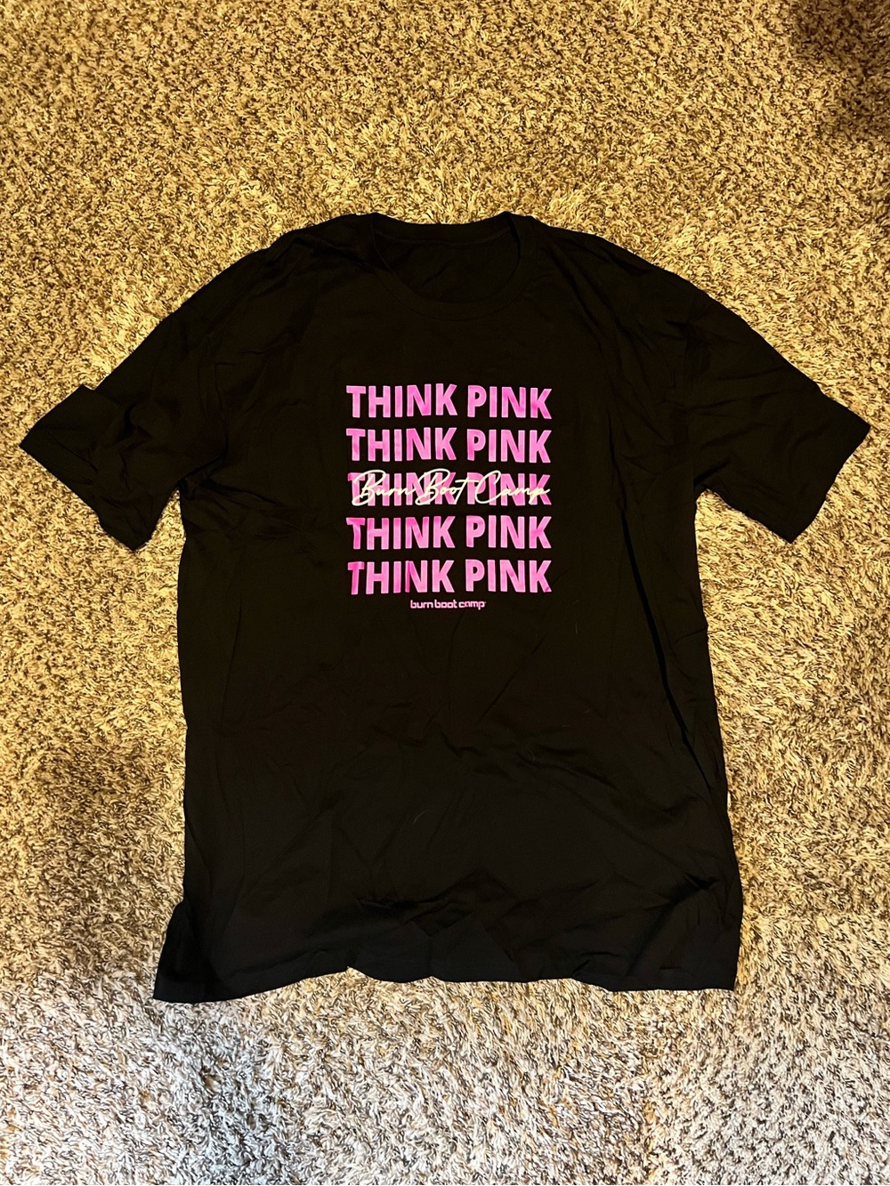 Burn Boot Camp Think Pink Tee